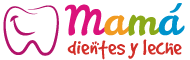 Mamá, dientes y leche